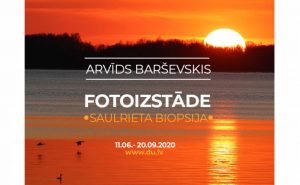 Arvīda Barševska virtuālā fotoizstāde „Saulrieta biopsija”