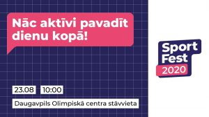 Sporta pasākums “Sport Fest 2020”