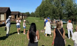 На территории природного парка «Daugavas loki» открыт новый кемпинг