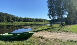 На территории природного парка «Daugavas loki» открыт новый кемпинг