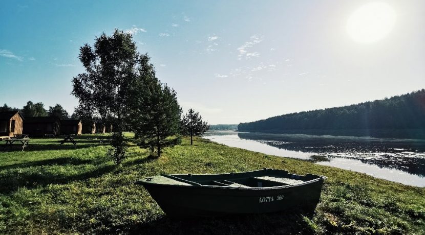 Кемпинг в Даугавас локи