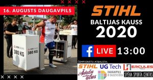 STIHL Baltijas kauss spēkavīriem 2020