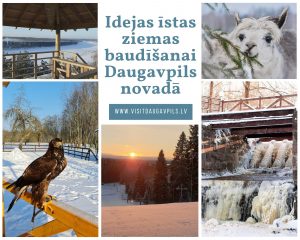 Idejas īstas ziemas baudīšanai Daugavpils novadā