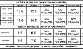 Slēpošanas bāze “Egļukalns” tagad strādā bez brīvdienām (atjaunots)