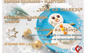 Poļu kultūras centrs aicina piedalīties mākslinieciskās kulinārijas konkursā “Ziema uz šķīvja”.