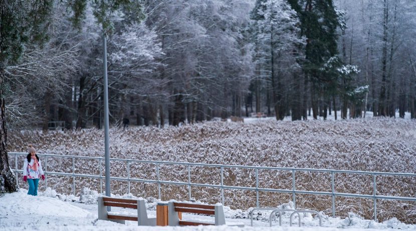 Lielā Stropu ezera promenāde