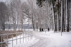 Lielā Stropu ezera promenāde