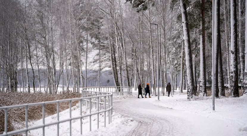 Lielais Stropu Lake Promenade