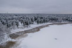 Lielā Stropu ezera promenāde