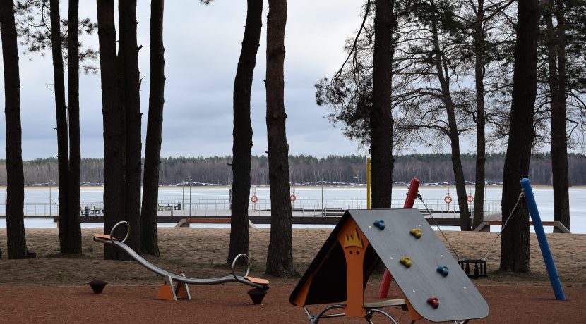 Lielais Stropu Lake Promenade