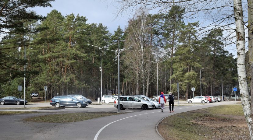 Lielais Stropu Lake Promenade