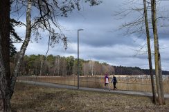 Lielā Stropu ezera promenāde