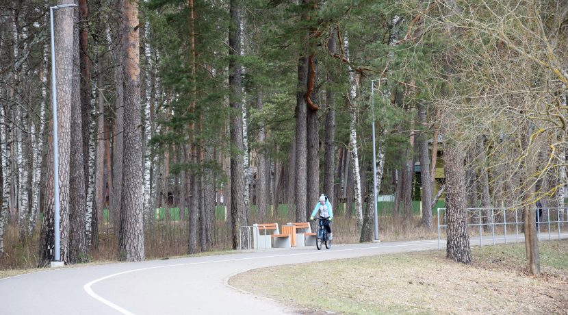 Lielais Stropu Lake Promenade