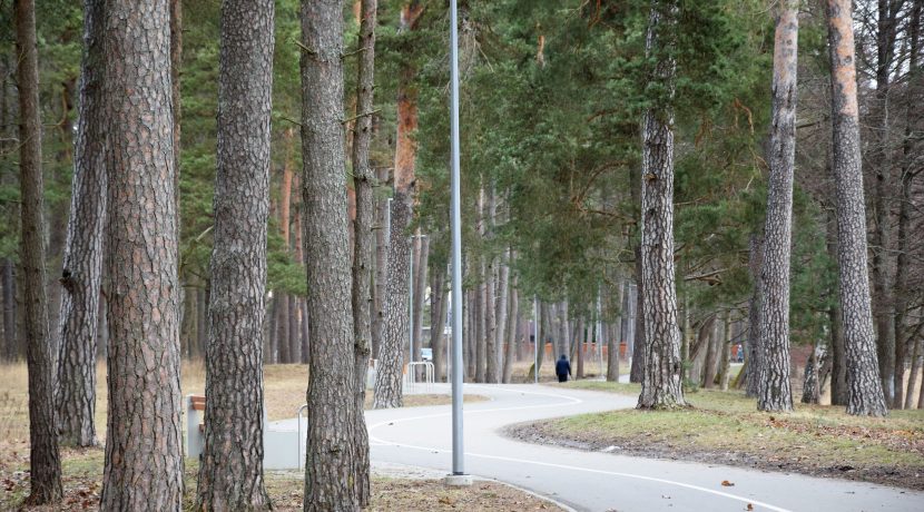 Lielais Stropu Lake Promenade