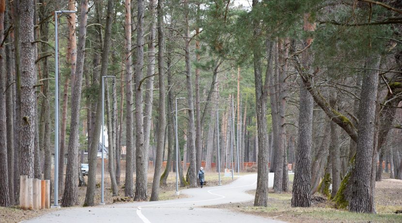 Lielais Stropu Lake Promenade