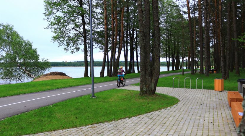 Lielais Stropu Lake Promenade