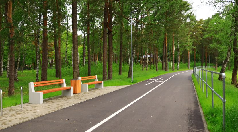 Lielais Stropu Lake Promenade