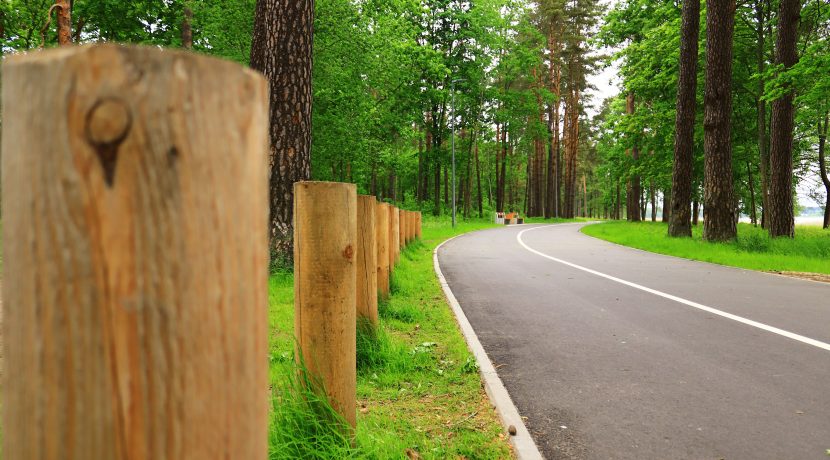 Lielais Stropu Lake Promenade