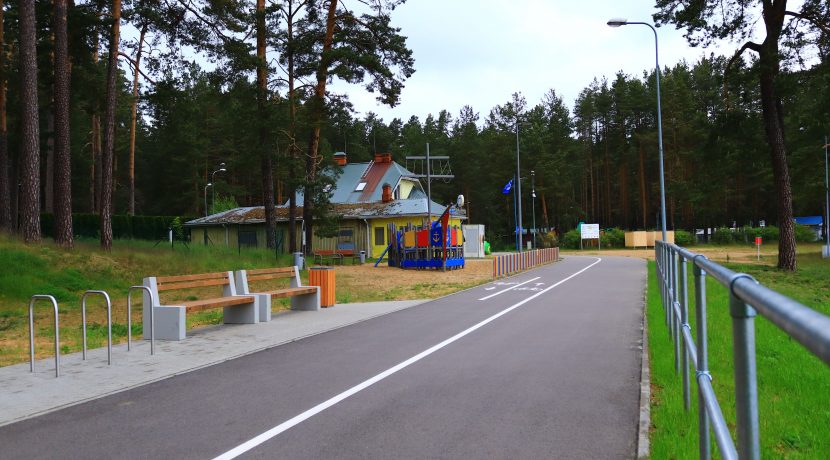 Lielais Stropu Lake Promenade