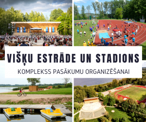 Višķu estrāde un stadions – vieta ideālam pasākumam