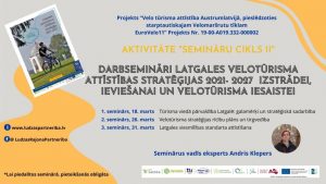 NORISINĀSIES LATGALES VELOTŪRISMA ATTĪSTĪBAS STRATĒĢIJAS SEMINĀRI