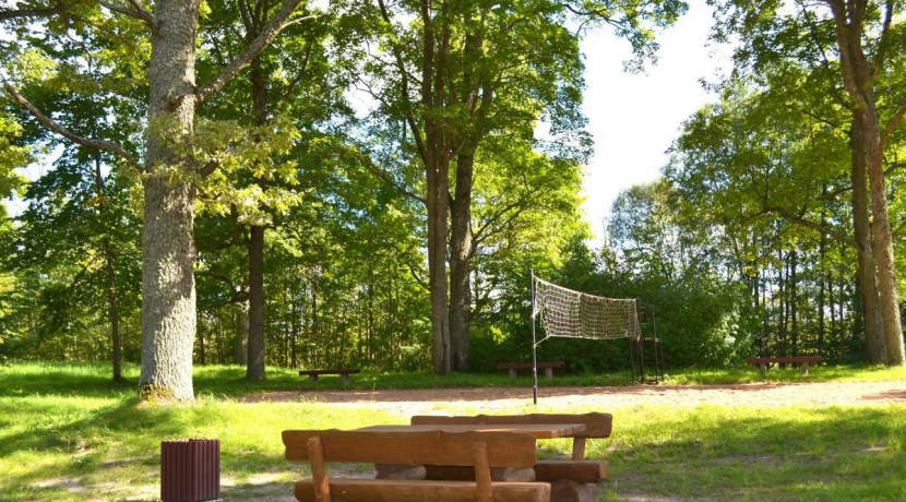 Recreation place near Medumi lake