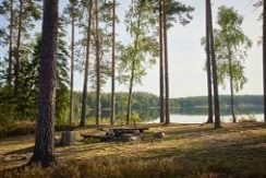 Recreation place near Klepinu lake