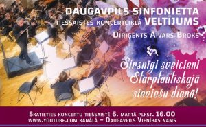 Orķestra “Daugavpils Sinfonietta” koncerts “Veltījums”