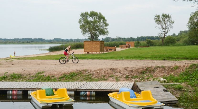 Recreation places near Luknas lake