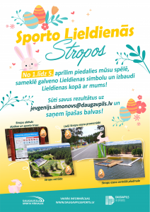 Sporto Lieldienās Stropos!