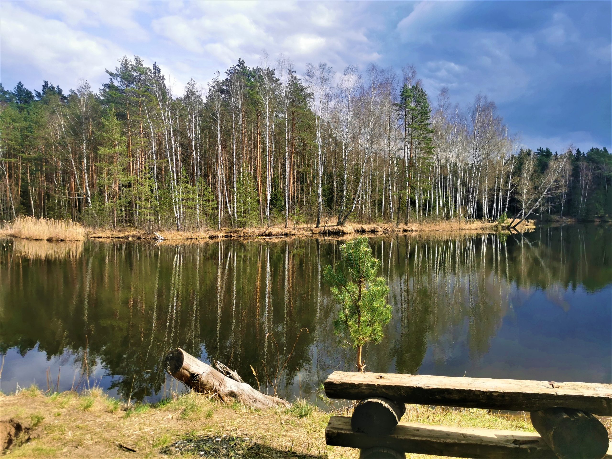 Recreation place near the Gaišezers lake