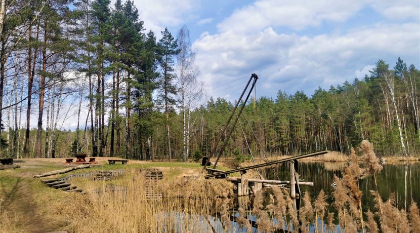 Recreation place near the Gaišezers lake