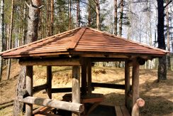 Recreation place near the Gaišezers lake