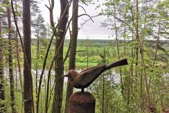 Slutiski ravine trail