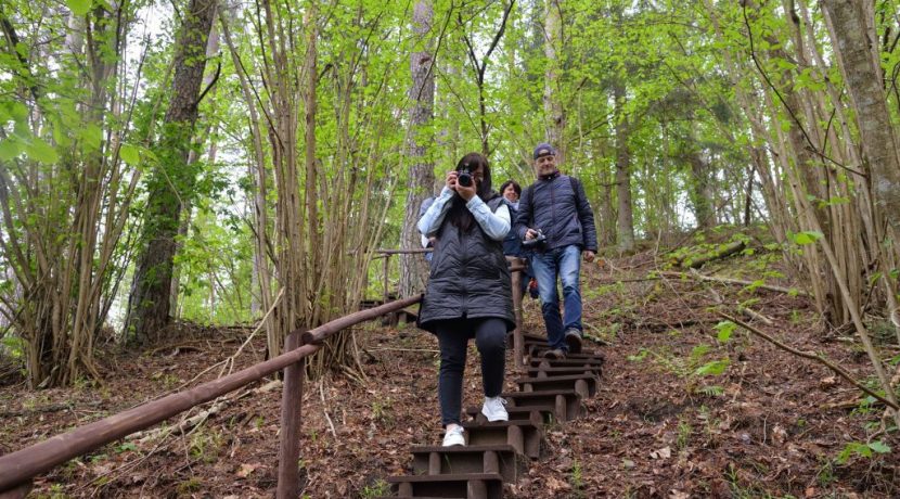 Slutiski ravine trail