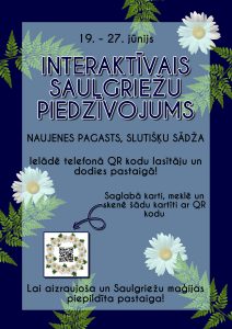 Interaktīvais saulgriežu piedzīvojums