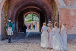 Sightseeing tour in Daugavpils Fortress on electric bus