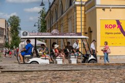 Sightseeing tour in Daugavpils Fortress on electric bus