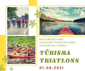 Norisināsies “Tūrisma triatlons”, kurš šogad vairāk tendēts uz dabas bagātību vērošanu