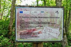 Akmenupe Nature trail