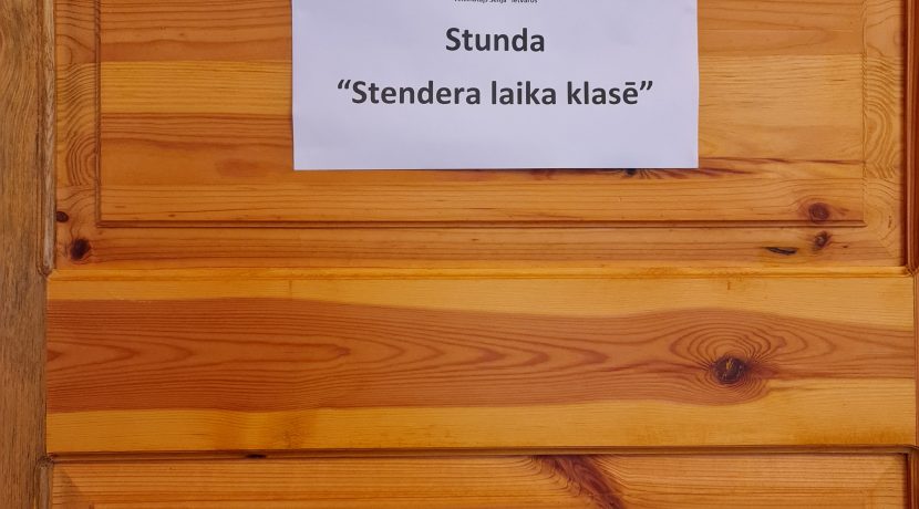 Apskates objekts “Stenders skolā”