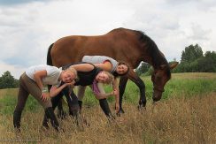 Horseback riding in Bebrene