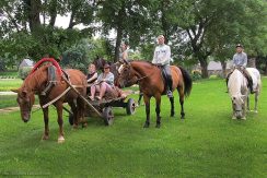 Horseback riding in Bebrene