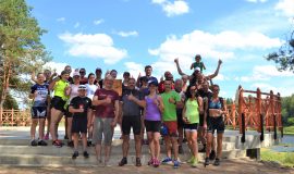 In the nature park “Daugavas loki” happened an exciting summer adventure – Tourism Triathlon 2021