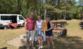 In the nature park “Daugavas loki” happened an exciting summer adventure – Tourism Triathlon 2021