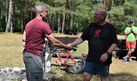 In the nature park “Daugavas loki” happened an exciting summer adventure – Tourism Triathlon 2021