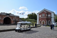 Sightseeing tour in Daugavpils Fortress on electric bus