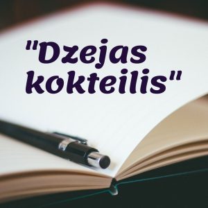 Notiks virtuālā akcija „Dzejas kokteilis”