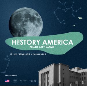 Hi! Story: America Night city game. Come out to look for an untold history!