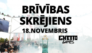 Jau ceturtais Ghetto Games Brīvība skrējiens pulcēs latviešus visā pasaulē!